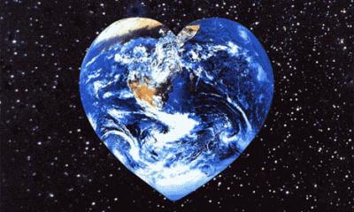planeta tierra corazón