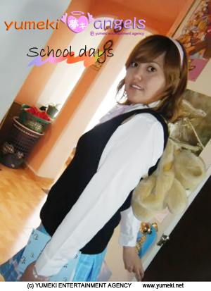 Ingrid Yumeki Angels - School Days poster