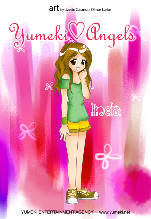 Linda Yumeki Angels Art by Lizette Casandra Olmos