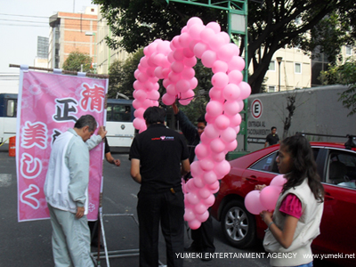 Making of desfile mexico japon