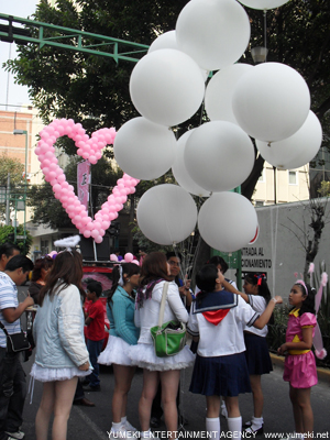 Making of desfile mexico japon