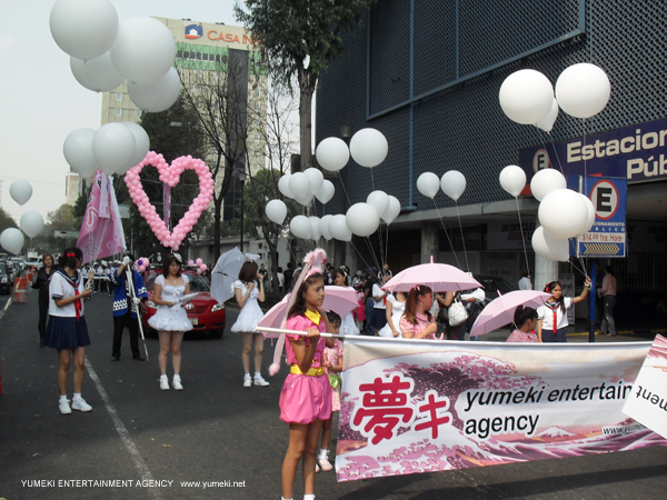 Making of desfile mexico japon