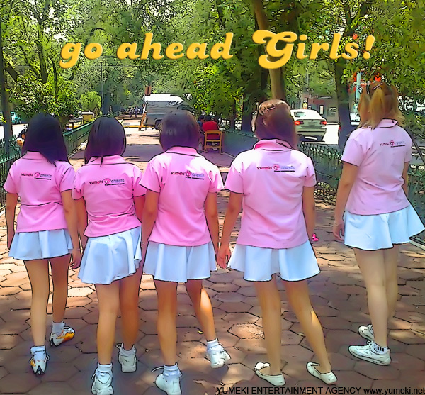 Poster Yumeki Angels 2009 Go ahead Girls