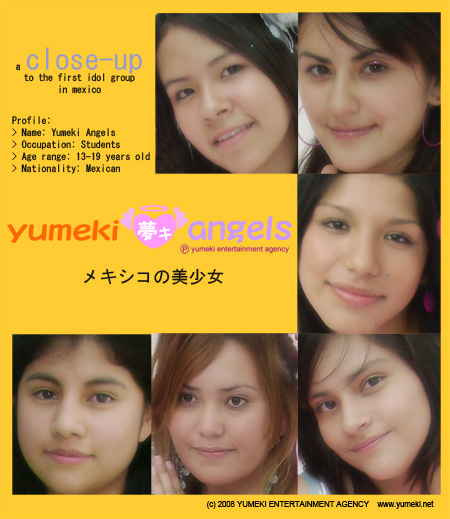 Yumeki Angels close-up poster