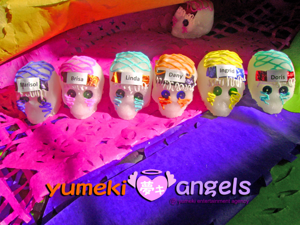 Yumeki Angels Tradicion mexicana de Dia de Muertos