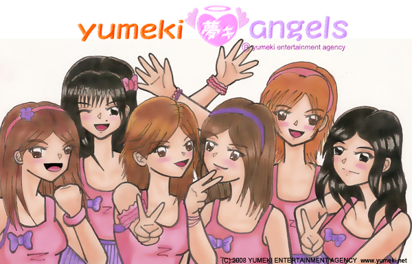 Yumeki Angels poster manga